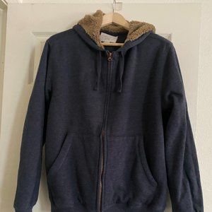 Original Waterproof Vintage Hoodie w/soft fur lined, warm. Never worn, no tags